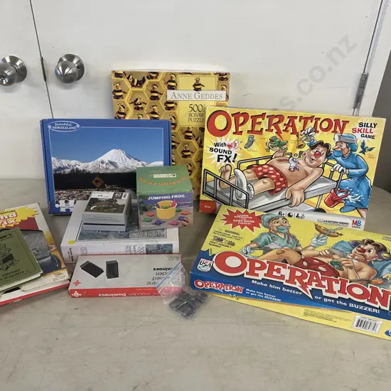 Vintage Games & Puzzles Etc 