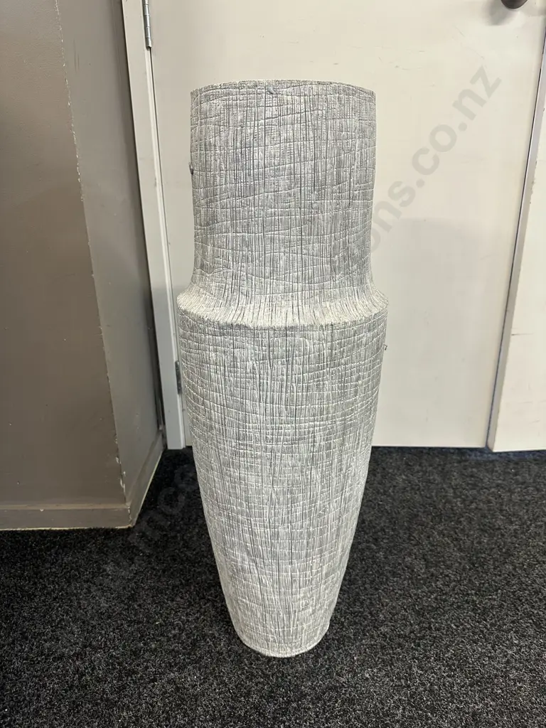 Tall Raybum Textured Floor Vase 81cm. Image 1++