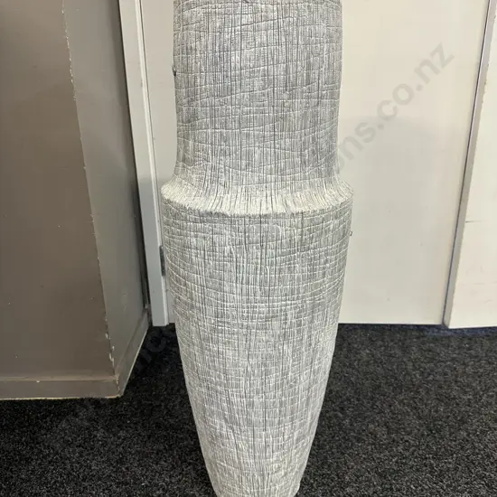 Tall Raybum Textured Floor Vase 81cm.