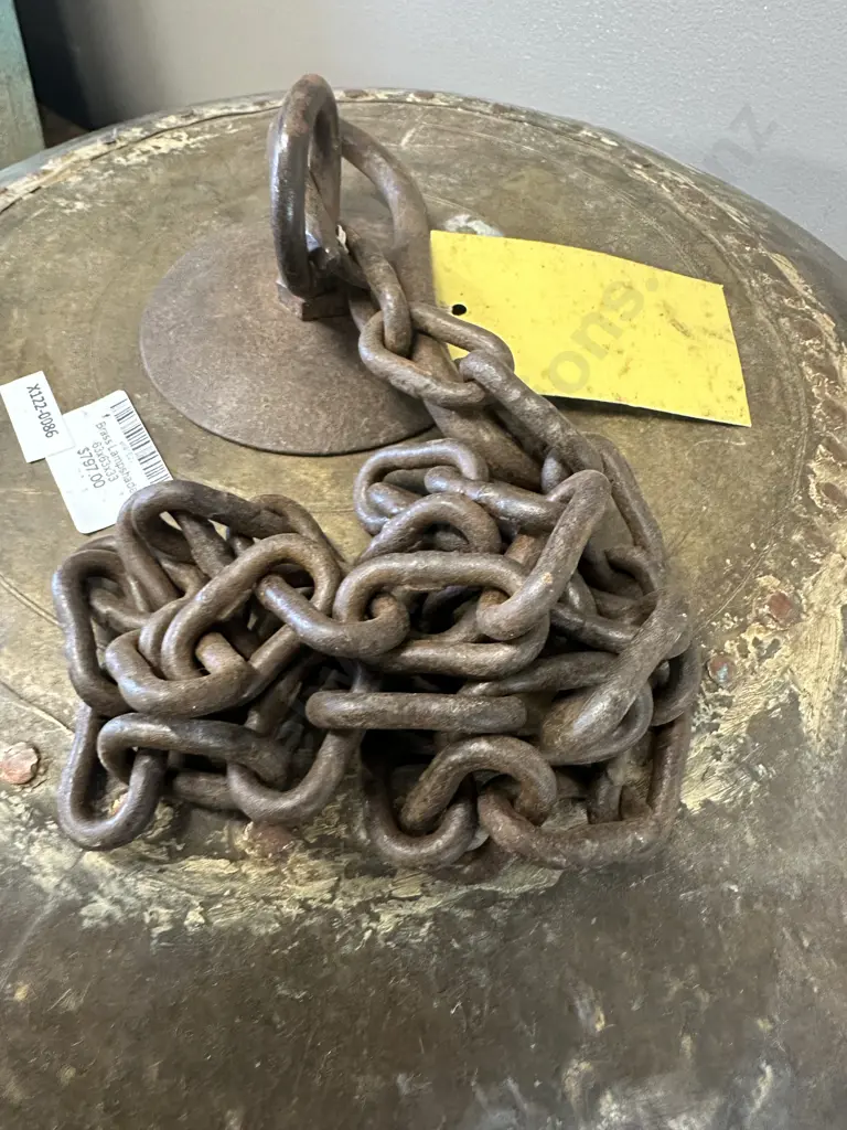 Large Brass Lampshade. 33 x 63cm Image 1++