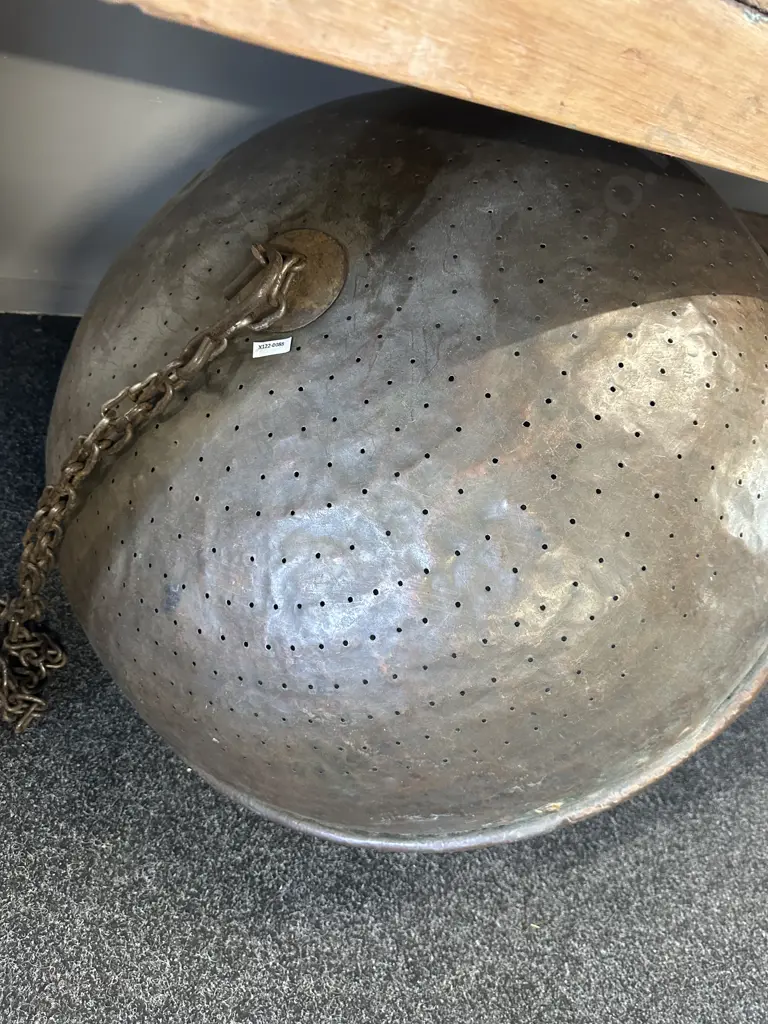 Large Copper Lampshade. 36 x 80.5cm Image 1++