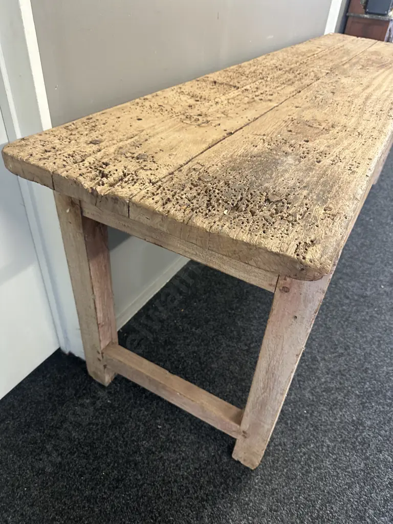 French Farmhouse Harvest Table. H80 W245.5 D59.5cm Image 1++