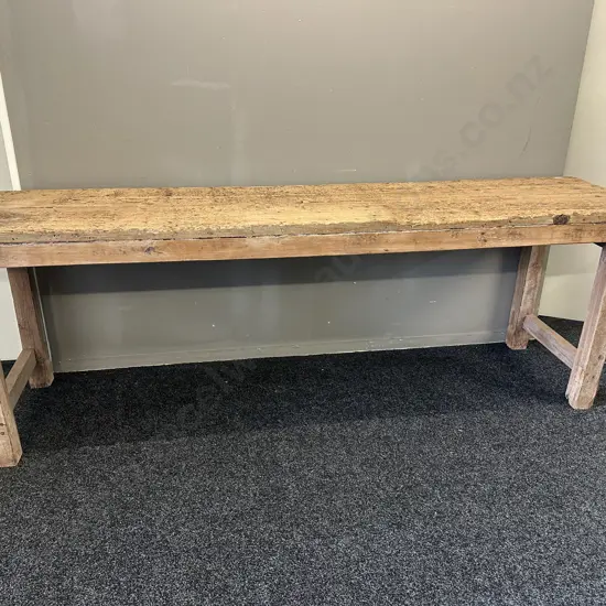 French Farmhouse Harvest Table. H80 W245.5 D59.5cm