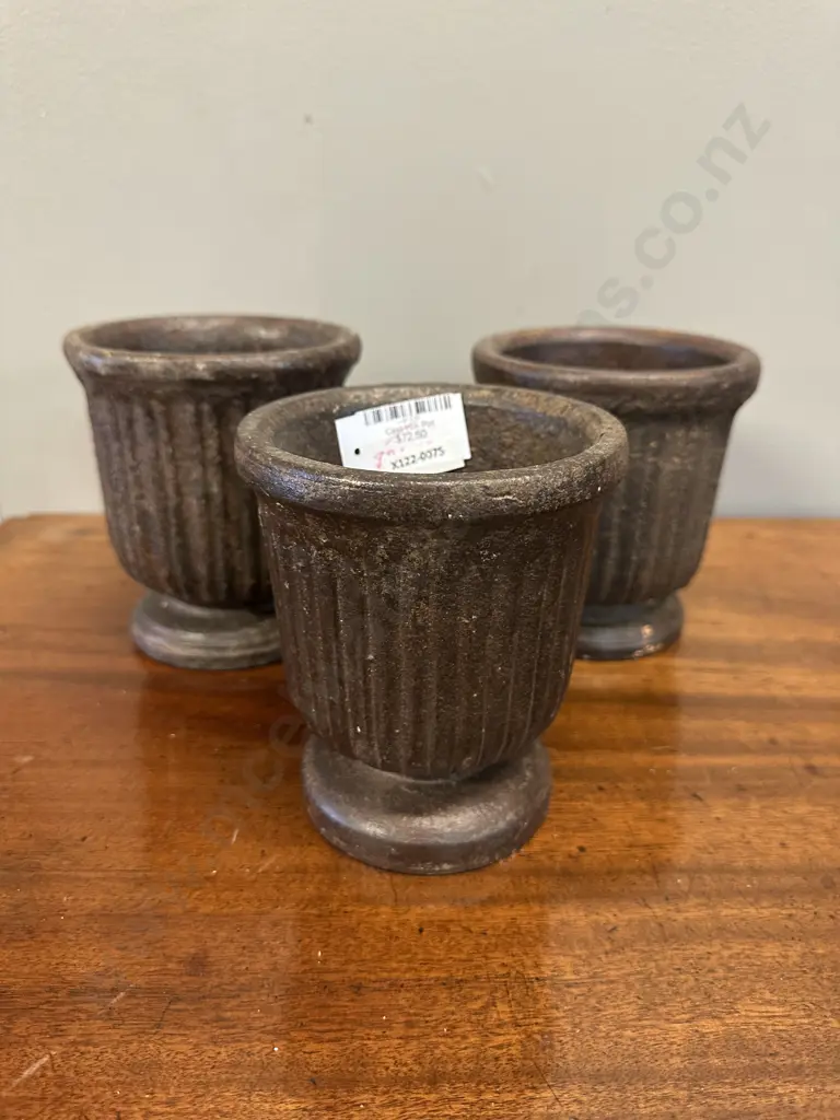 Three Cast Iron Pots Image 1++