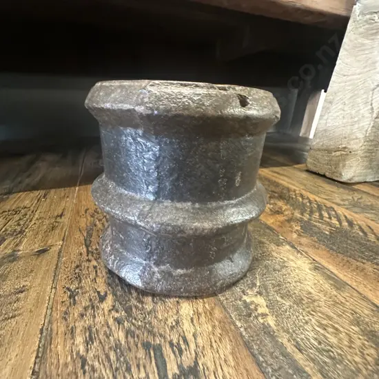 Vintage Iron Planter. 12 x 12.5cm