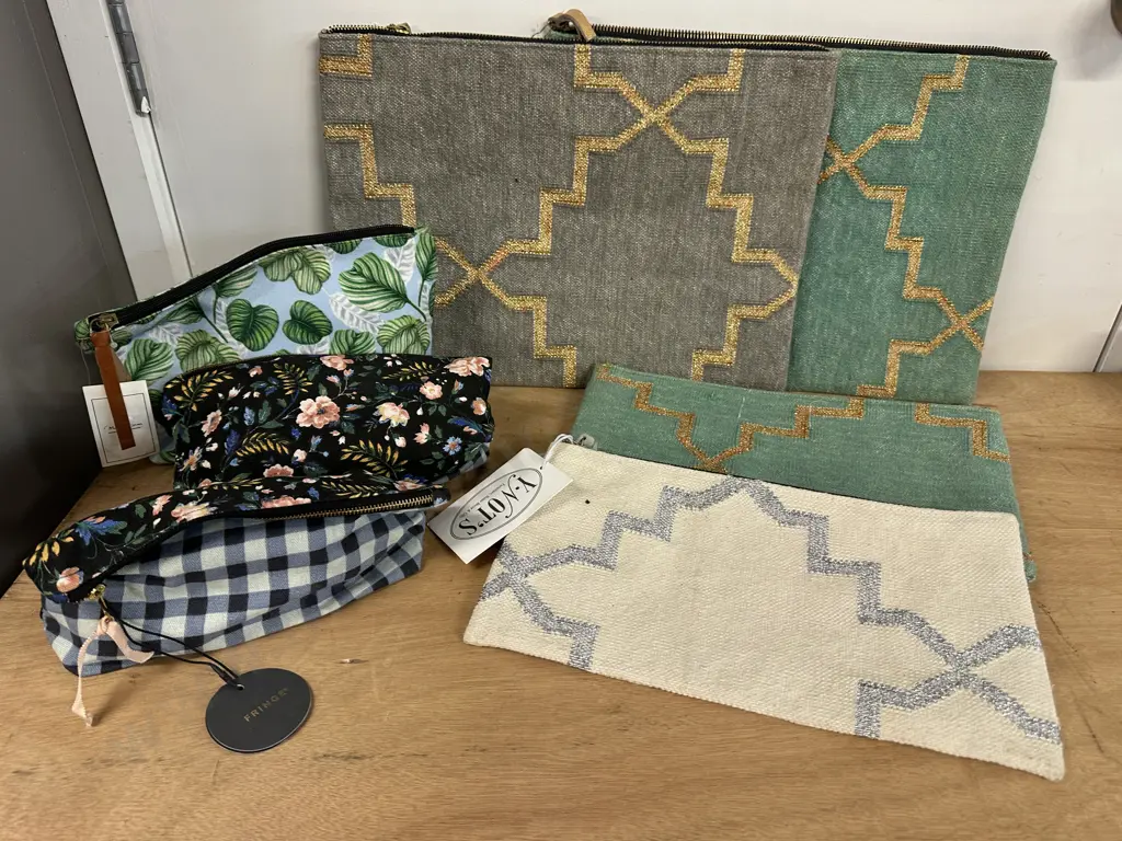 Handmade Dhurrie Laptop Bags, Clutch Bag, Pouch Bags Etc  Image 1++