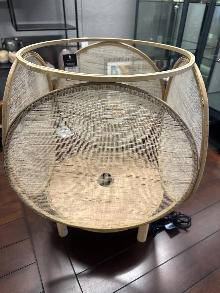 Stoneleigh & Roberson 55 x 40cm Atticus Rope Table Lamp - Natural Image 1++