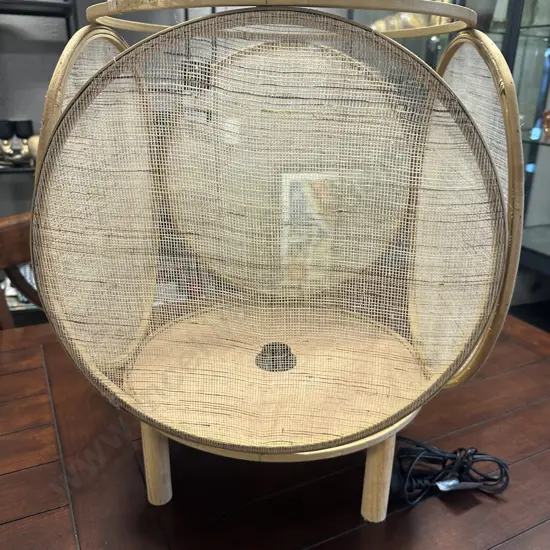 Stoneleigh & Roberson 55 x 40cm Atticus Rope Table Lamp - Natural