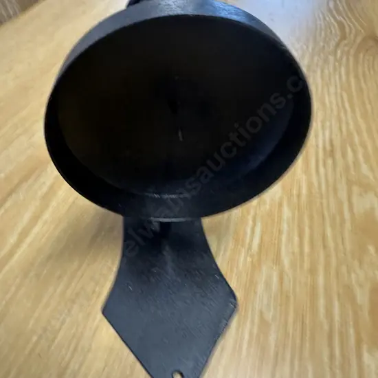 Iron & Wood Wall Mount Candle Holder. 38cm