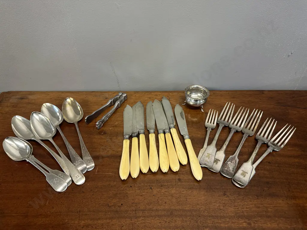 Assorted Hallmark Silver Items & Nutcracker Image 1++