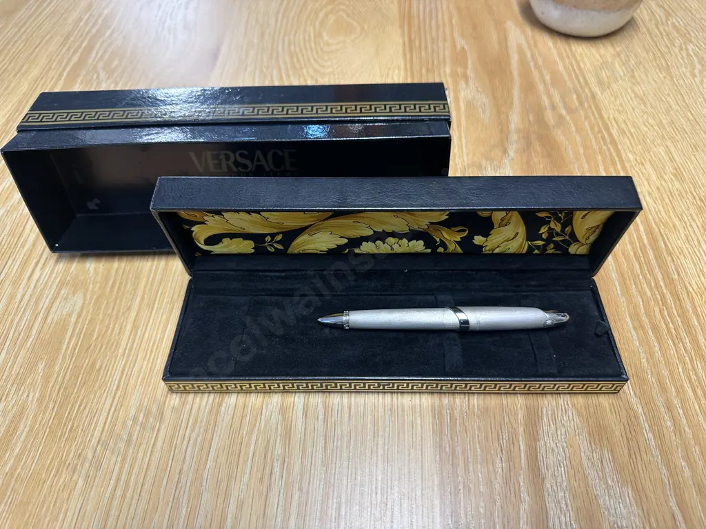 Versace Ballpoint Pen With Original Box Image 1++