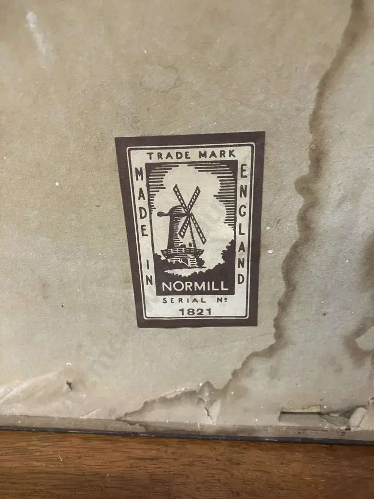 Small Oil On Canvas Still Life Painting In Original Gilded Frame & Ely Cathedral Normill Print #1821 Image 1++