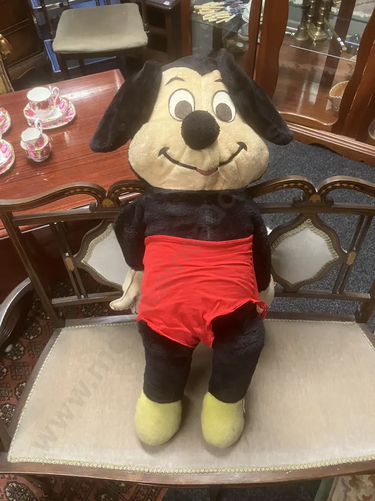 Walt Disney Character Plush Vintage Disney Micky Mouse Image 1++