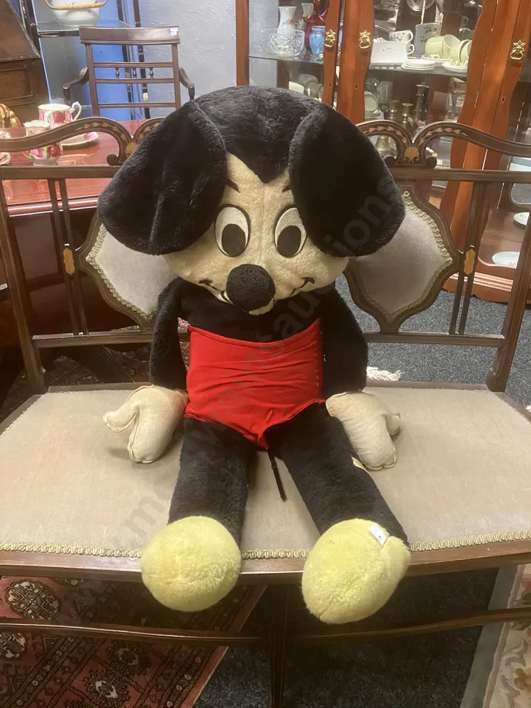 Walt Disney Character Plush Vintage Disney Micky Mouse Image 1++