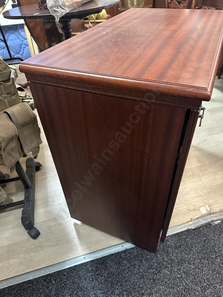 Philips Hostess In Mahogany Cabinetry Image 1++