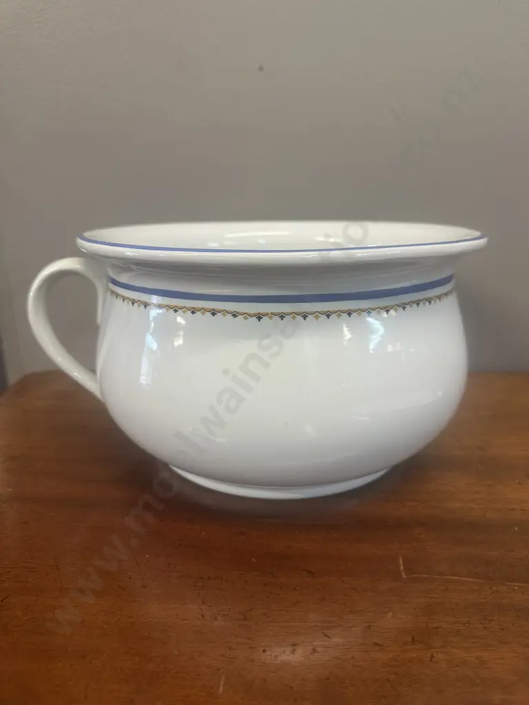 Mintons Antique Porcelain Chamber Pot Image 1++