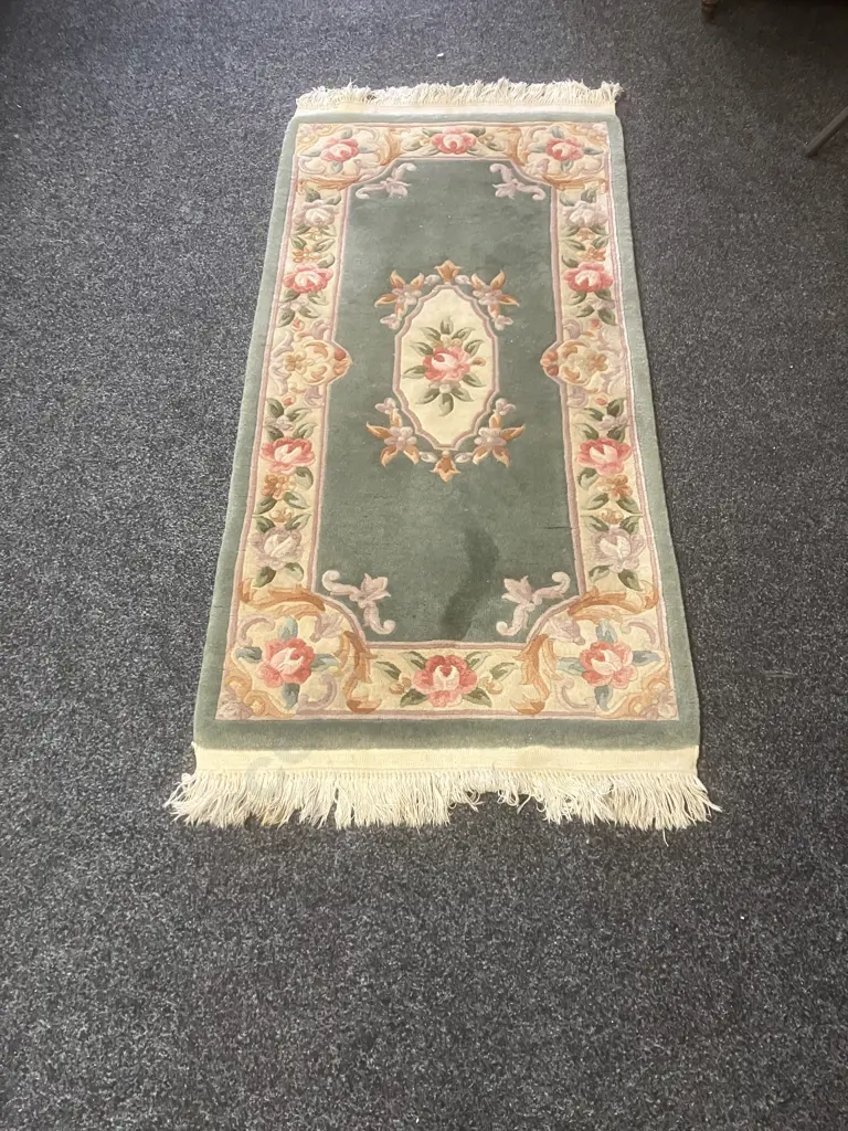 Woollen Floor Rug - 76cm x 176cm Image 1++