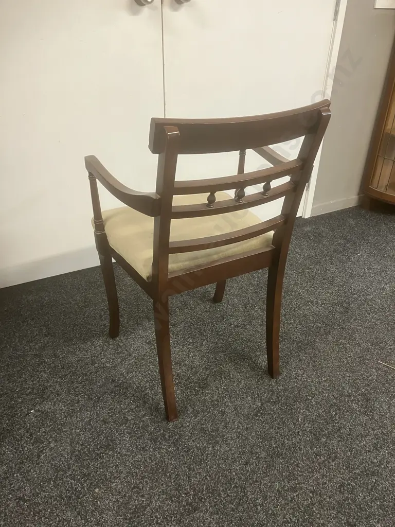 Regency Style Carver Dining Chair Image 1++