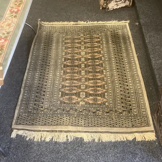 Pakistan Hand Knotted Woolen Carpet - 189cm x 121cm