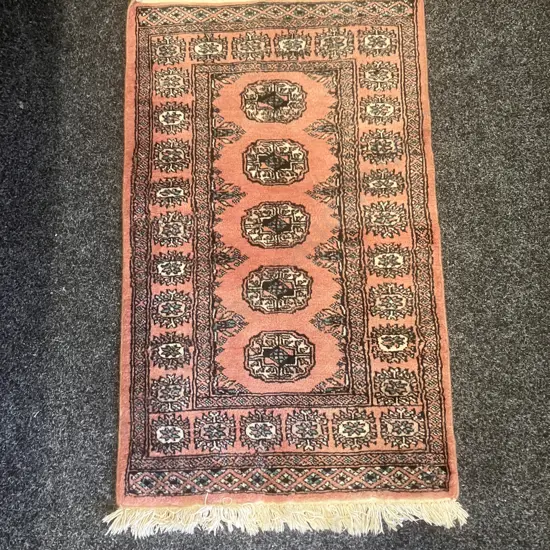 Pakistan Hand Knotted Woolen Carpet - 62cm x 100cm