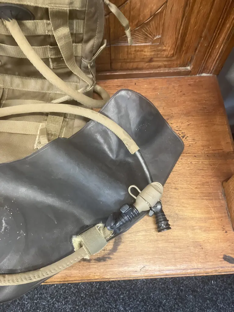 Molle Water Hydration Pack With 2 x CamelBak Bladders Image 1++