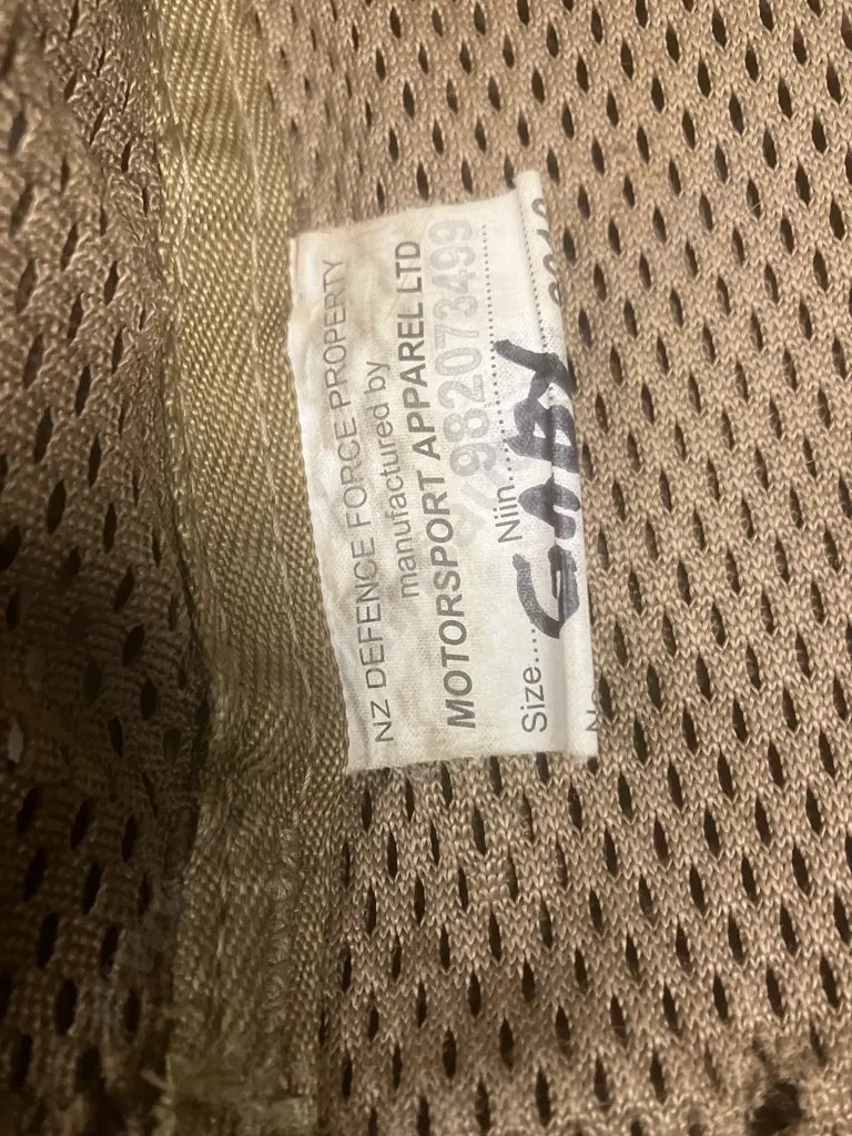Vintage NZDF Molle Tactical Vest (2010 Motorsport Apparel) Image 1++