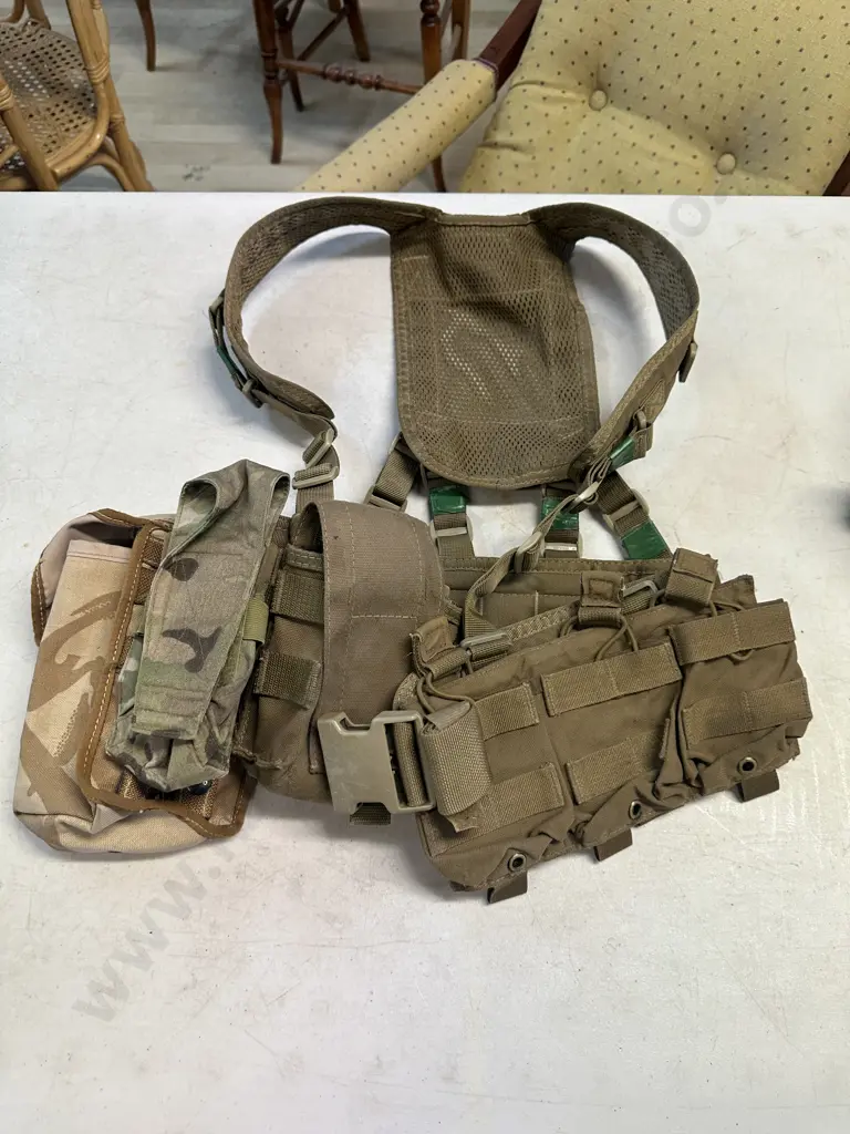 Camo Chest Rig Tactical Waist Belt Image 1++