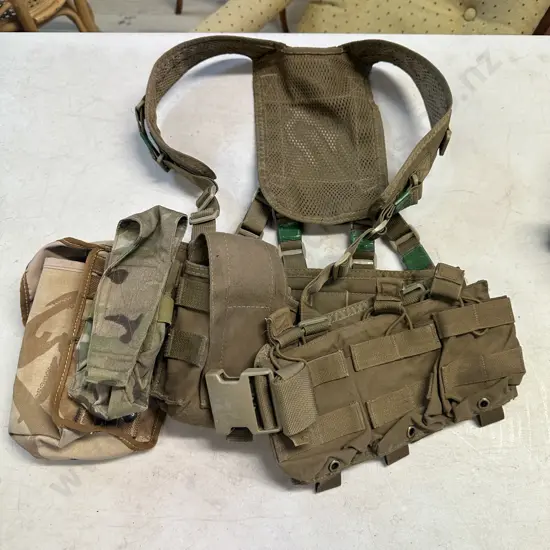 Camo Chest Rig Tactical Waist Belt