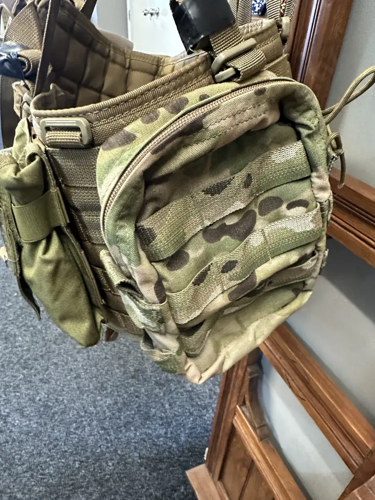 Camo Chest Rig Tactical Waist Belt Image 1++