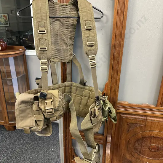 Camo Chest Rig Tactical Waist Belt