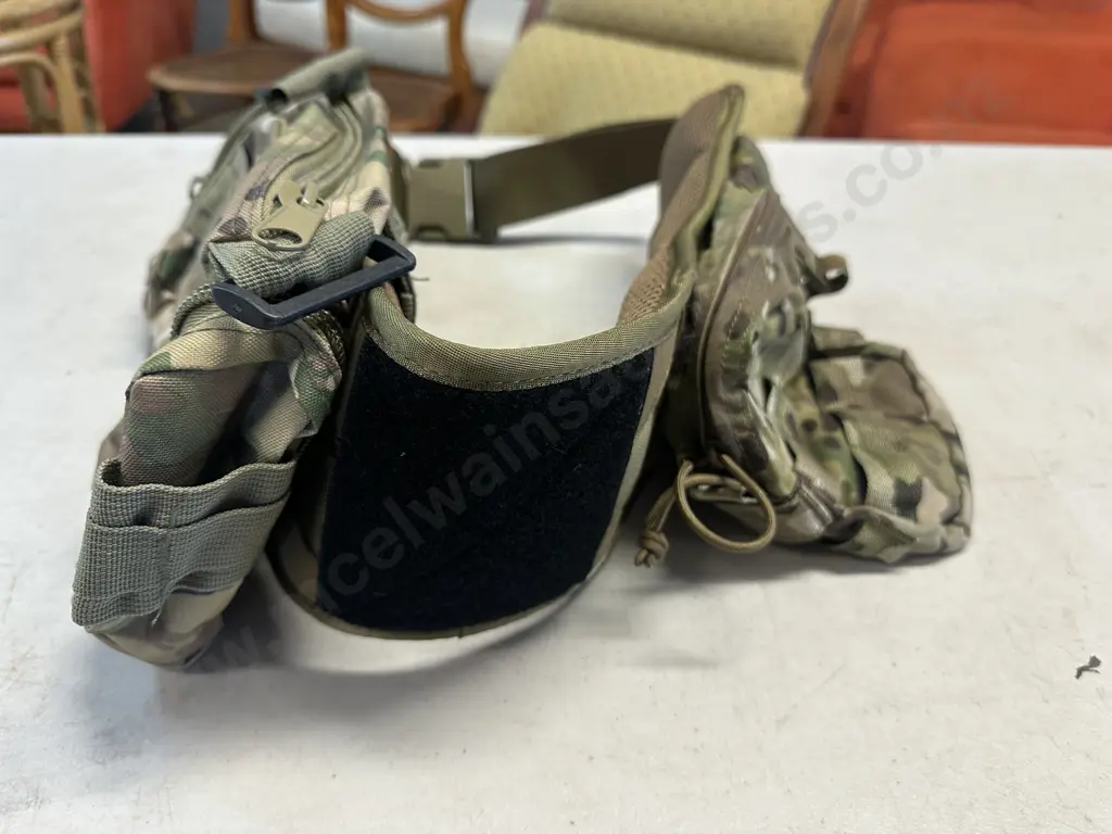 Camo Tactical Waist Belt  Image 1++