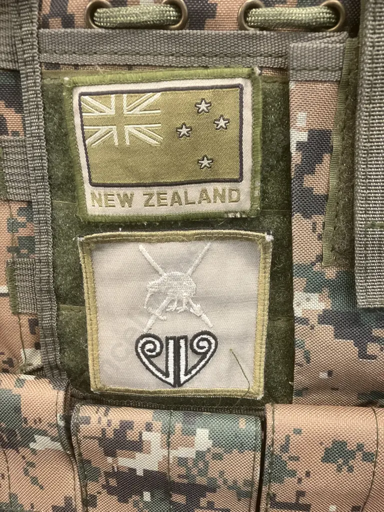 Molle Strike Plate Carrier Tactical Vest With NZ Army 1st Brigade Velcro Patch Image 1++