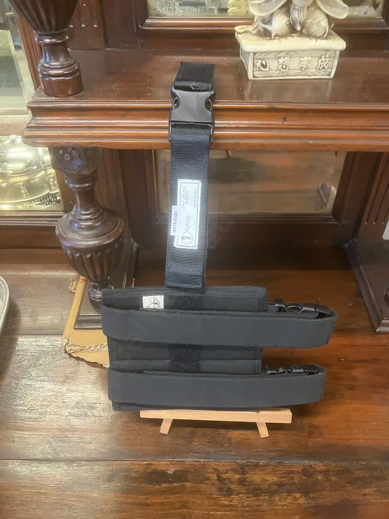 Platatac Half Leg Rig (4 Rows) Black Image 1++