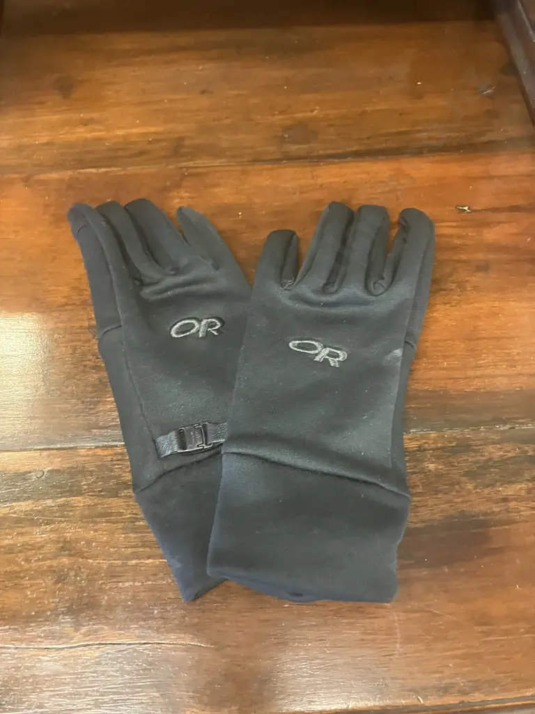 Outdoor Research Gloves Mens Size 8 Black Image 1++