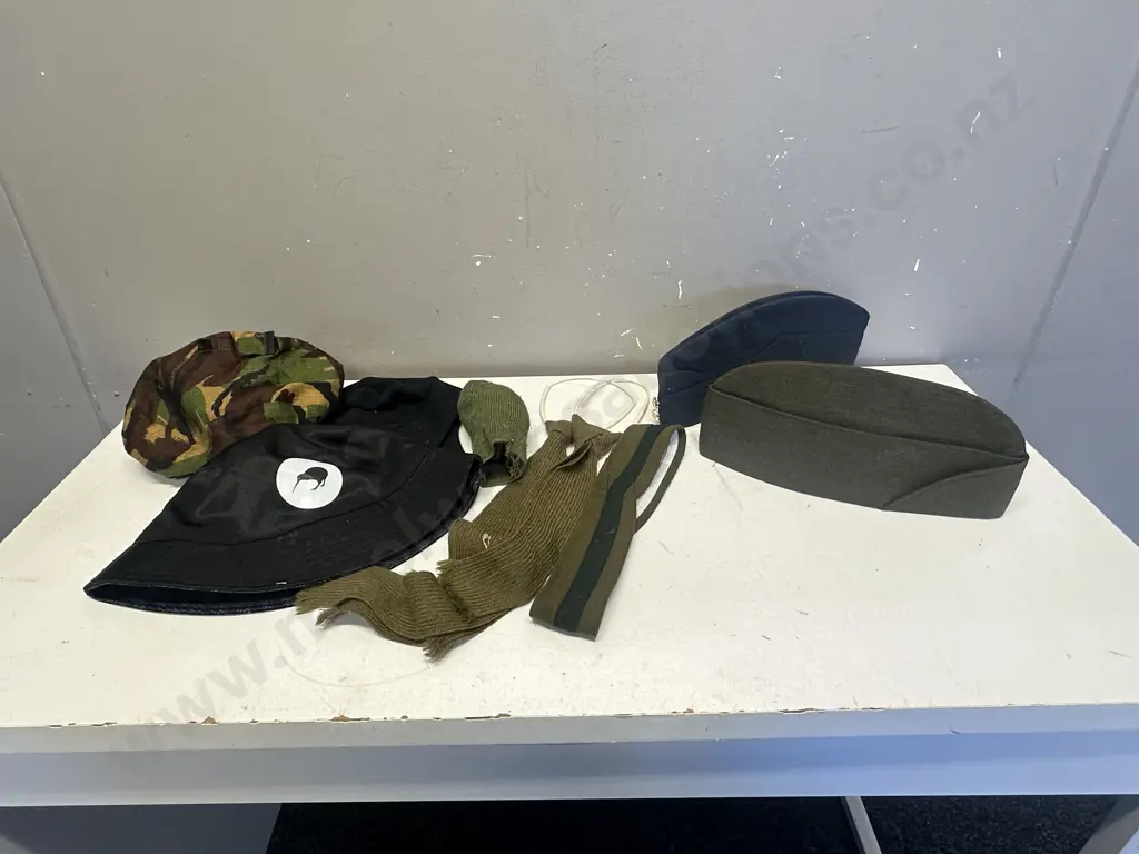 Military Garrison Dress Hats, Ties Etc Image 1++