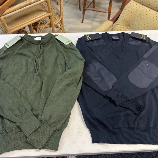 New Zealand Force Jumpers Green/Navy Size 92 & Large