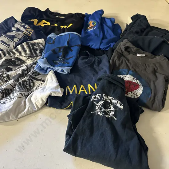 Selection Of Tees, Singlet Etc