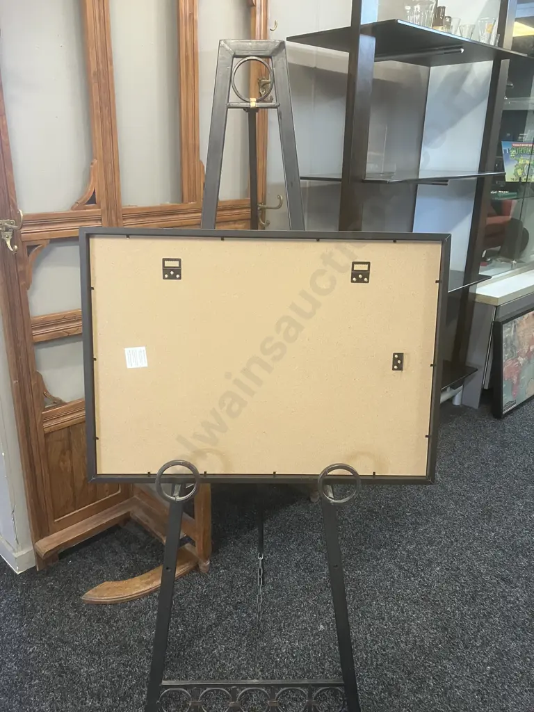 1RNZIR Colours Presentation 12 April 1997 - Graham Braddock 198/200 Limited Edition Framed Print. 44 x 62cm Image 1++