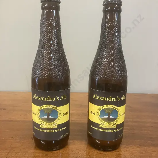 Alexandra's Ale Commemorating 150 Years Queen Alexandra's 2nd WWC MTD Rifles 1864 to 2014 - Bottles Only