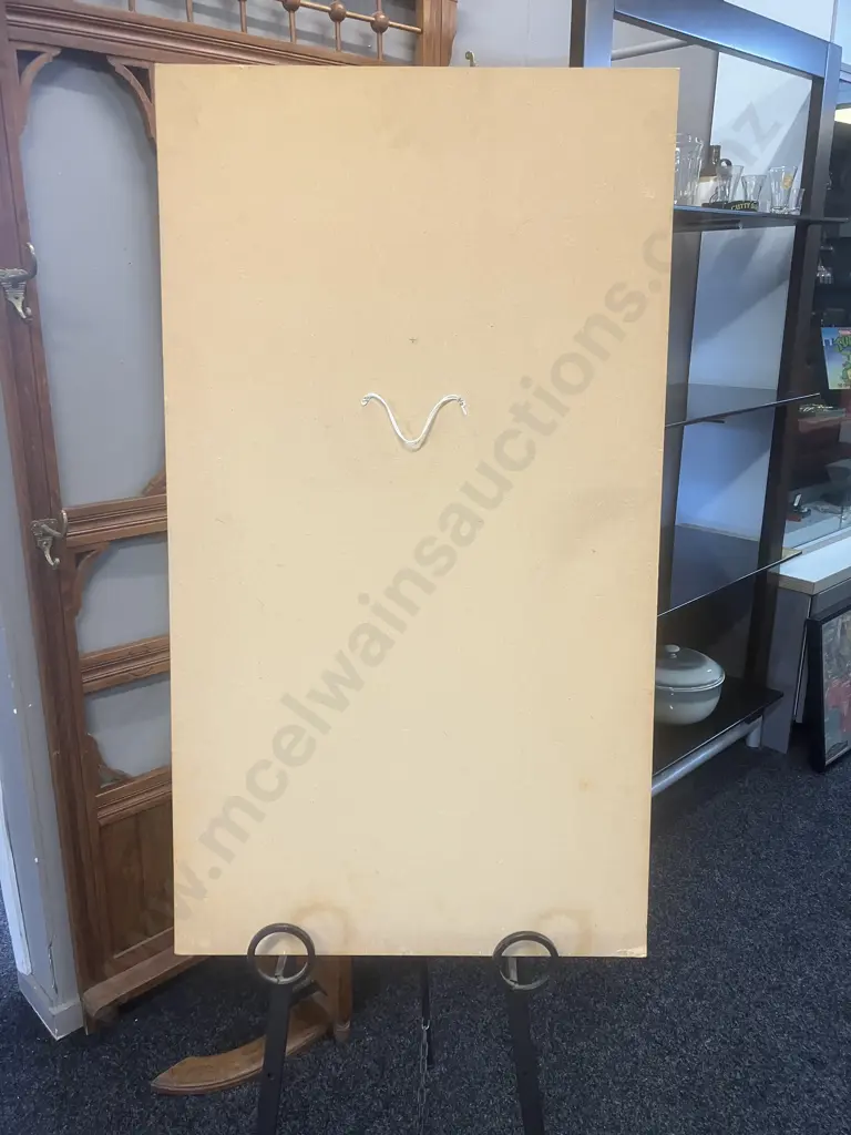 'Towards The Precipice' Propaganda Posters Nationwide Tour 2005-2007 99 x 55cm Wood Block Mount Image 1++