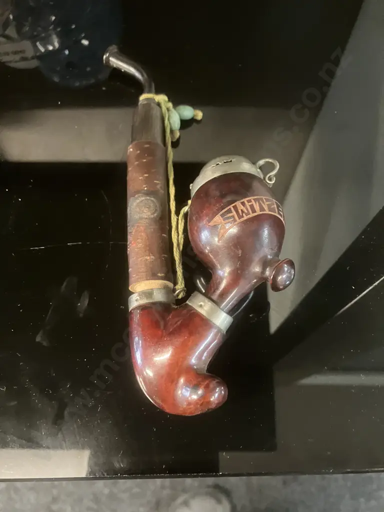 Vintage Swiss Tobacco Smoking Pipe Stamped Bruyere Garantie Image 1++