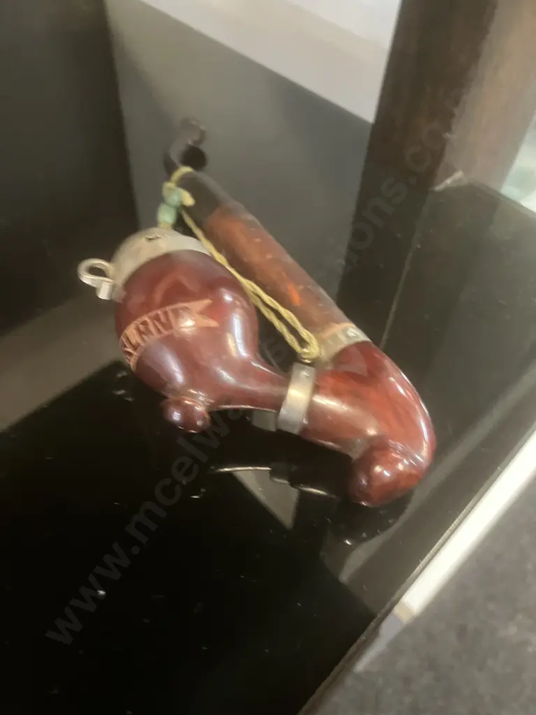 Vintage Swiss Tobacco Smoking Pipe Stamped Bruyere Garantie Image 1++