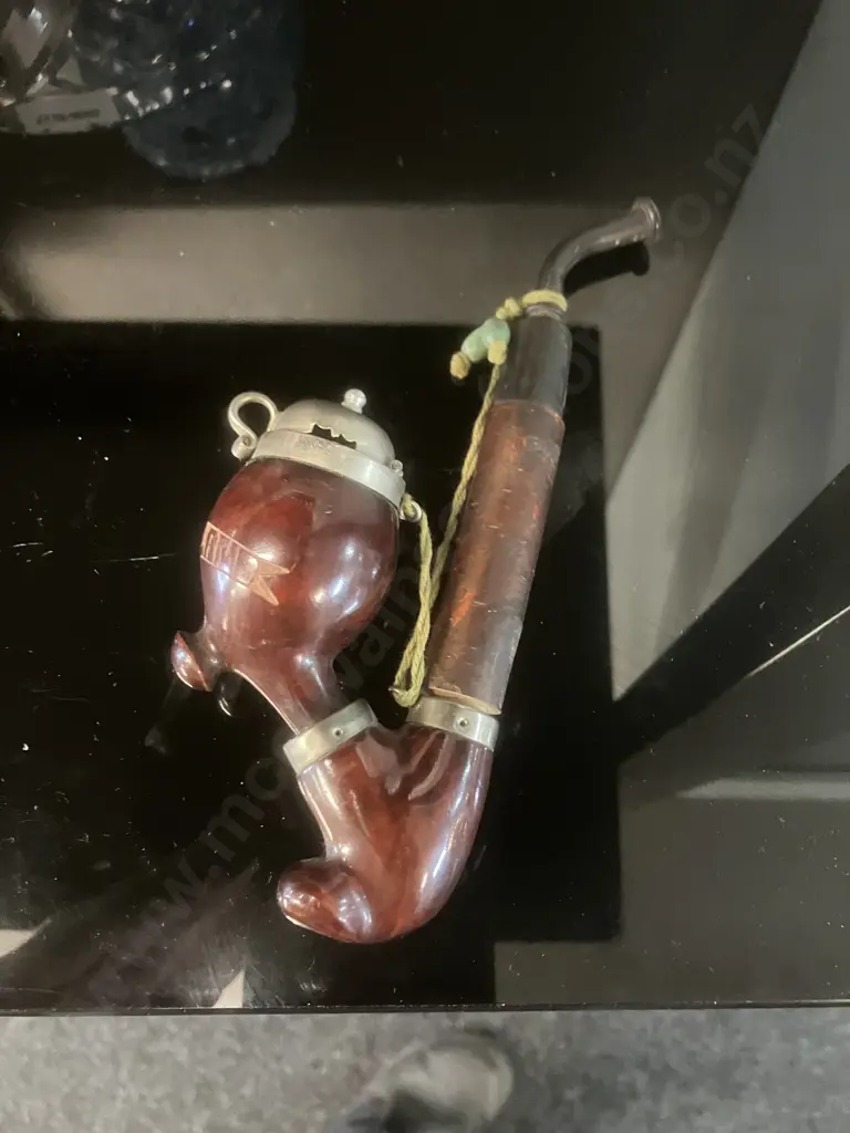 Vintage Swiss Tobacco Smoking Pipe Stamped Bruyere Garantie Image 1++