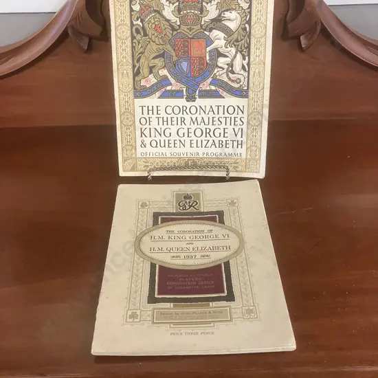 The Coronation of Their Majesties King George VI & Queen Elizabeth Official Souvenir Programme 19377