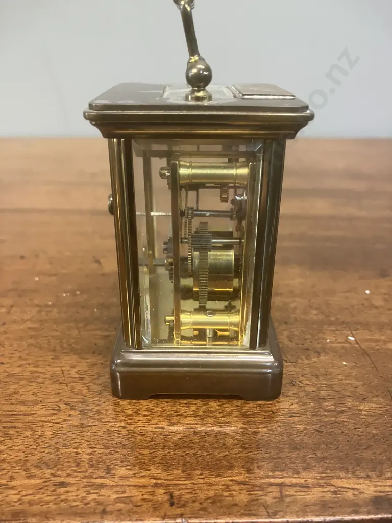 Matthew Norman Brass Carriage Clock Model 1760, 11 Jewel, Swiss Made (No Key) Image 1++