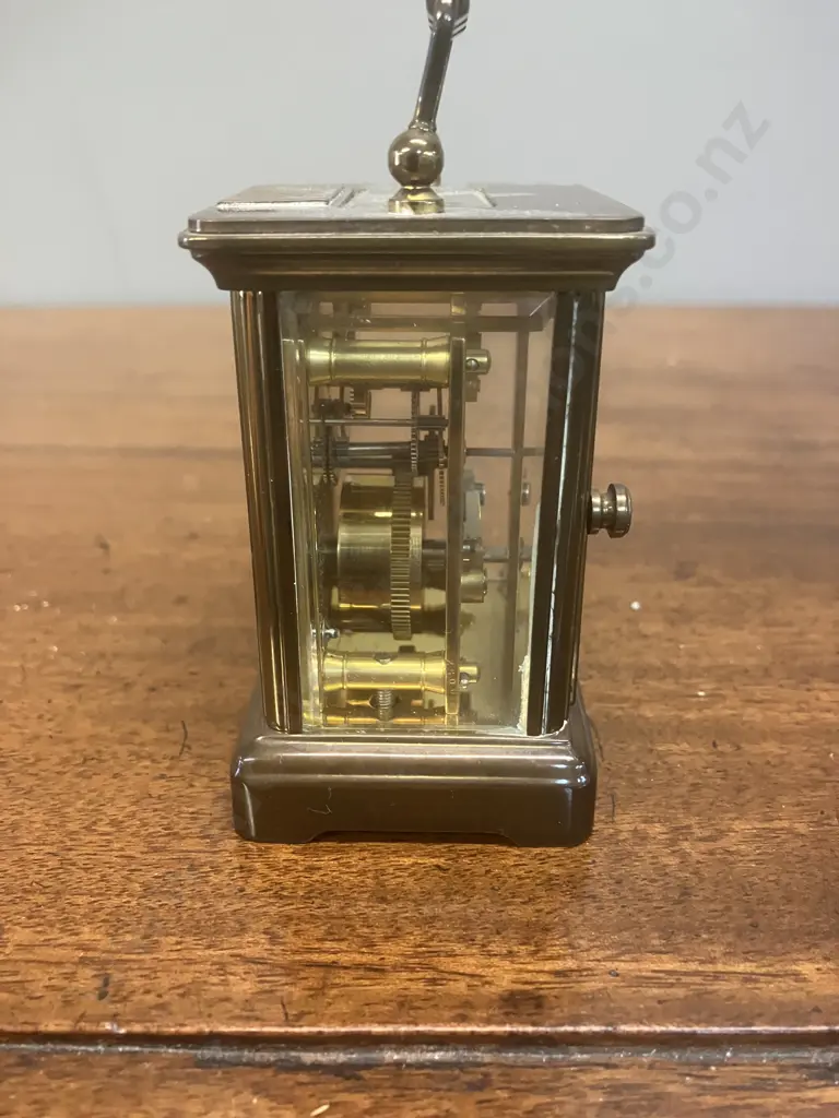 Matthew Norman Brass Carriage Clock Model 1760, 11 Jewel, Swiss Made (No Key) Image 1++