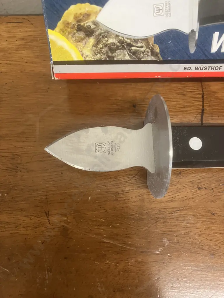 Wusthof Oyster Knife 4281 With Original Box Image 1++