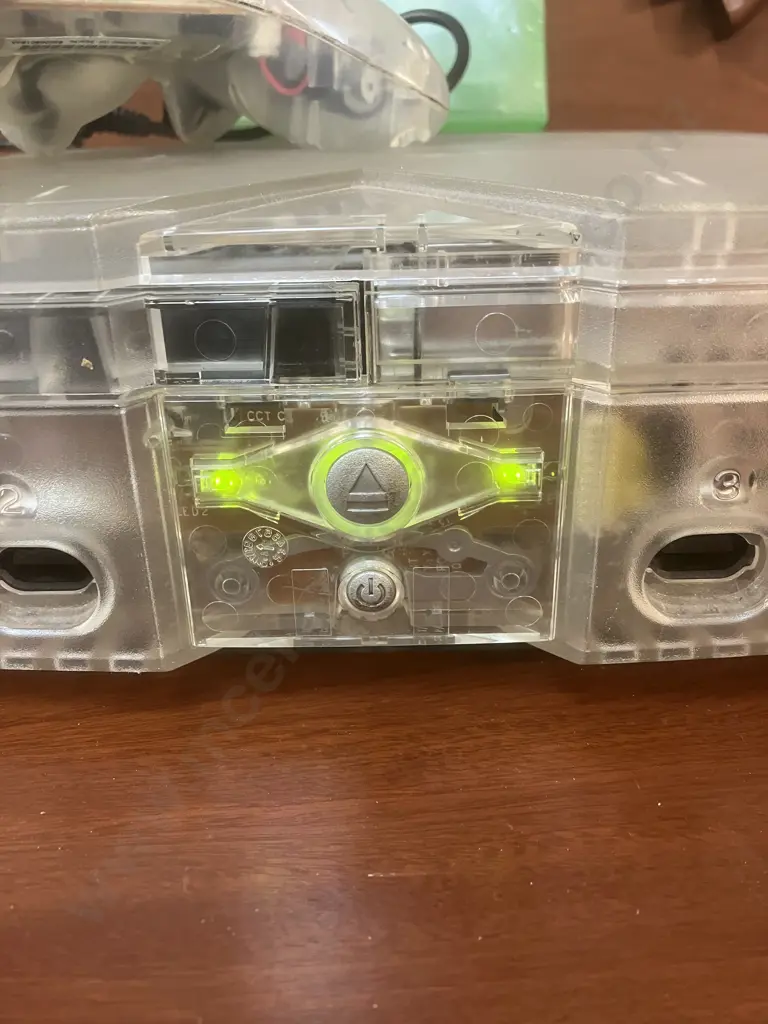 Xbox Console (Crystal Limited Edition) 2004 (Tray Not Functioning) Image 1++