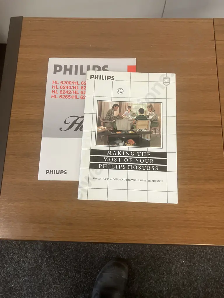 Philips Hostess HL 6200/E With Manual (English Plug Needs Adapter) Image 1++