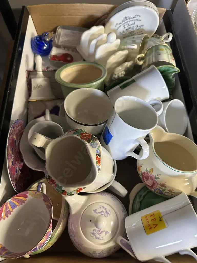 Box Lot Of China Items Image 1++